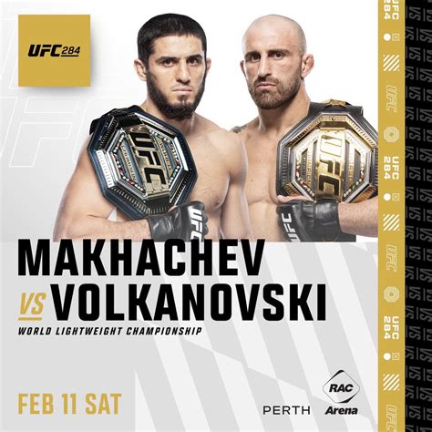 UFC 284: Makhachev vs. Volkanovski